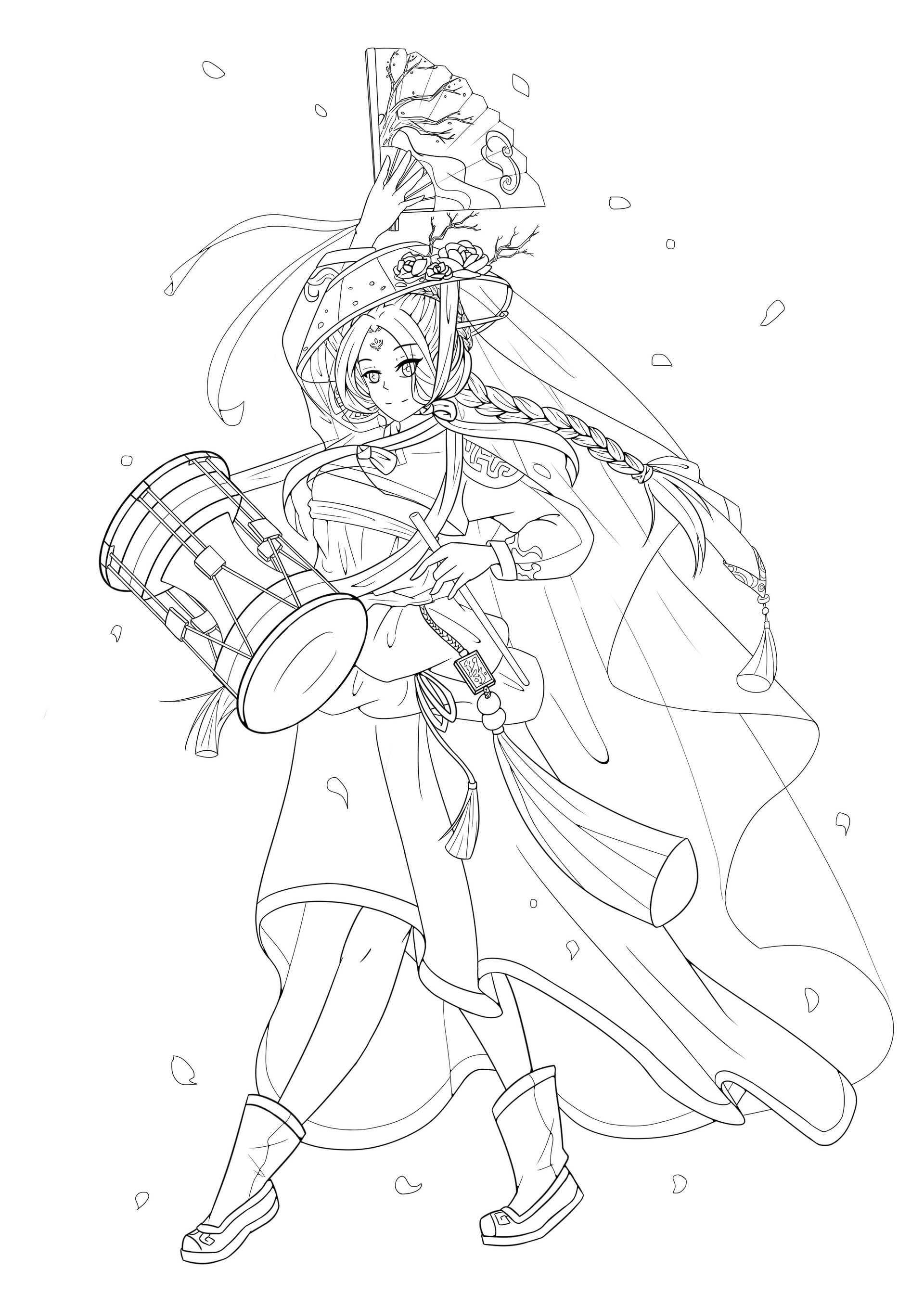 1920x2716 Yurikazu Sora - Korean Style Drawing