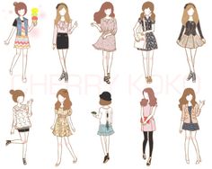 236x188 Best Sketches Images Fashion Drawings, Drawing Fashion - Korean Style Drawing