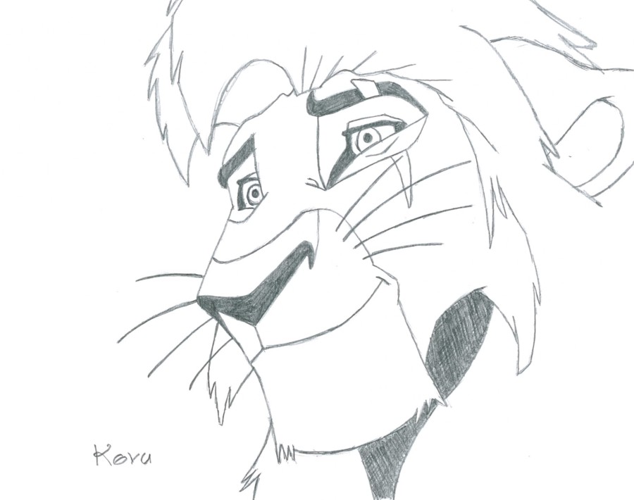 900x710 Kovu Drawing - Kovu Drawing