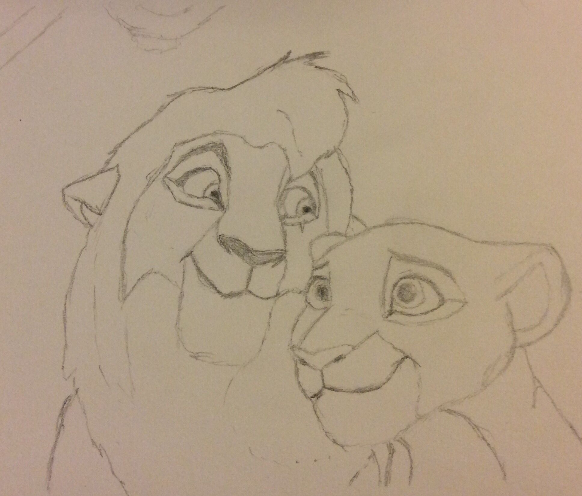 1936x1651 the lion king kovu and kiara drawings lion king kovu, lion, king - Kovu Drawing