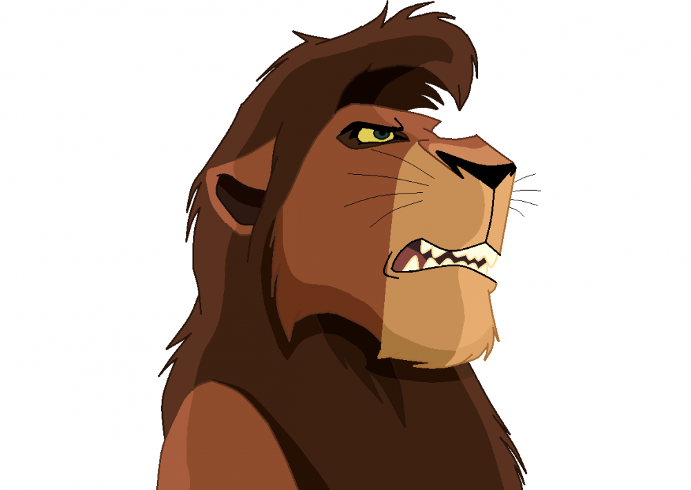 1000x709 Fanart Araki - Kovu Drawing