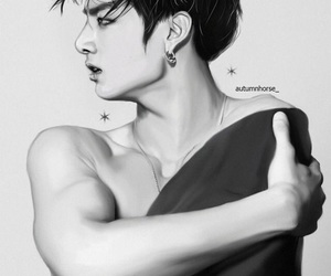 300x250 Images About Kpop Drawings On We Heart It See More About Kpop - Kpop Drawings