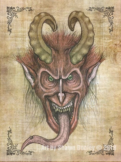 504x672 Krampus - Krampus Drawing