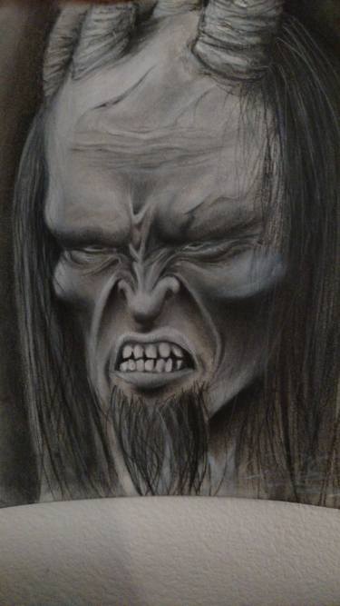 375x667 Krampus Drawing - Krampus Drawing