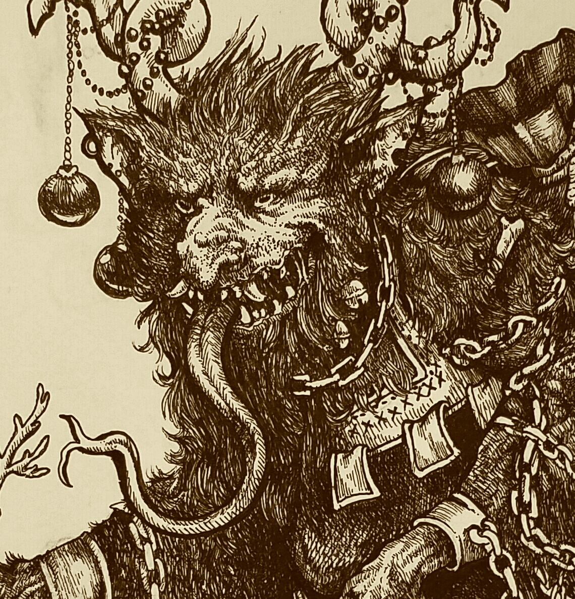 1140x1186 My Krampus Drawing - Krampus Drawing
