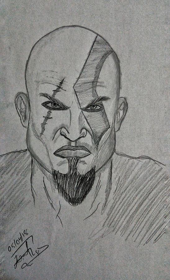 547x900 Kratos Drawing - Kratos Drawing