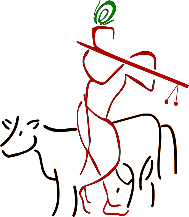 655x750 Krishna Janmashtami Hinduism Lakshmi Radha Krishna Cc0 - Krishna Line Drawing