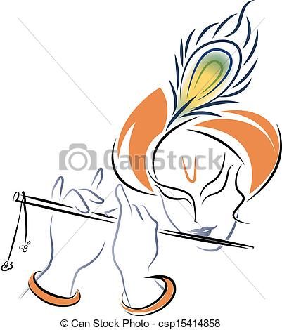 401x470 Image Result For Images Of Line Drawing Krishna Krishna - Krishna Line Drawing