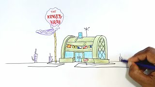 320x180 how to draw squidward from spongebob - Krusty Krab Drawing