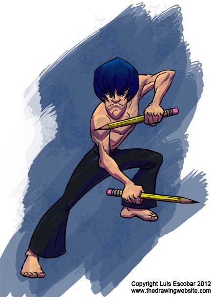 438x607 Are You A Drawing Beginner Start Here The Drawing Website - Kung Fu Drawing