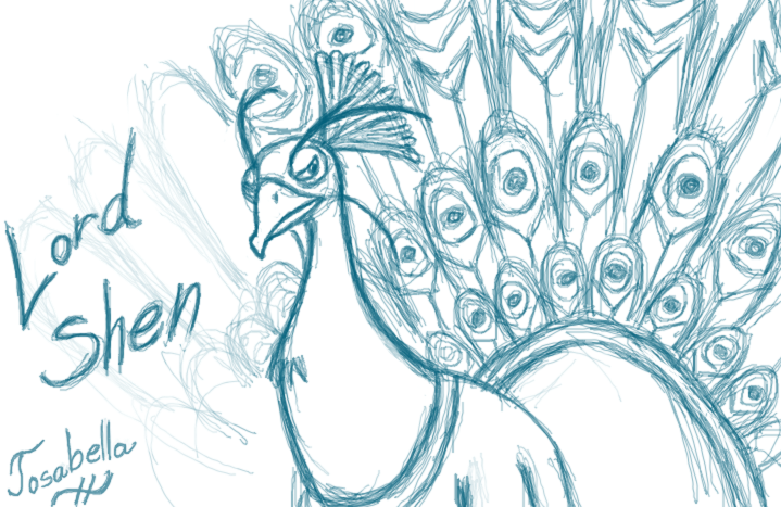 719x467 kung fu panda lord shen - Kung Fu Panda 2 Drawing