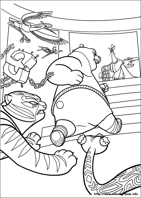 567x794 kung fu panda coloring pages on coloring - Kung Fu Panda 2 Drawing