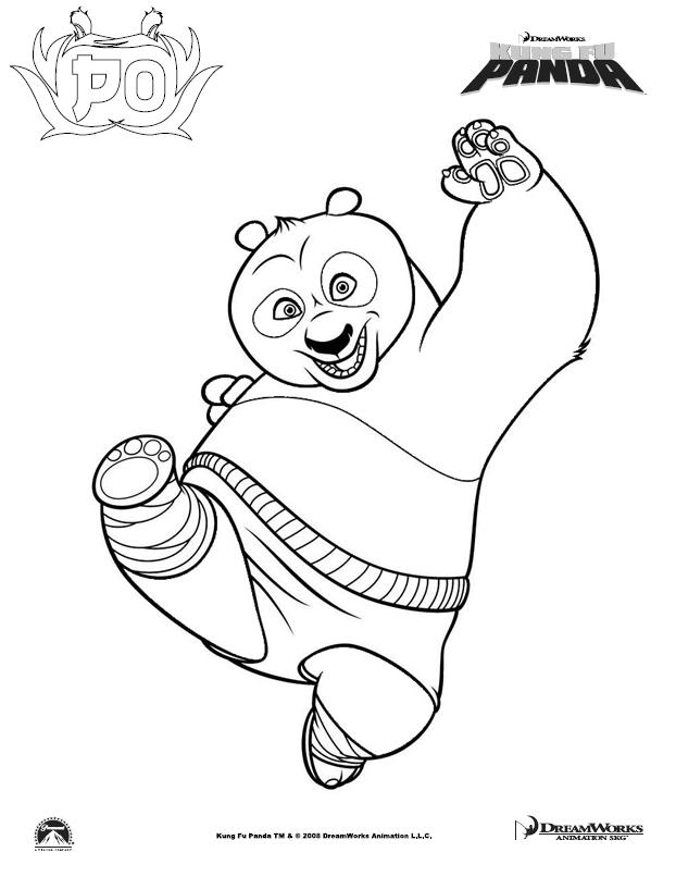 622x806 kung fu panda - Kung Fu Panda Drawing