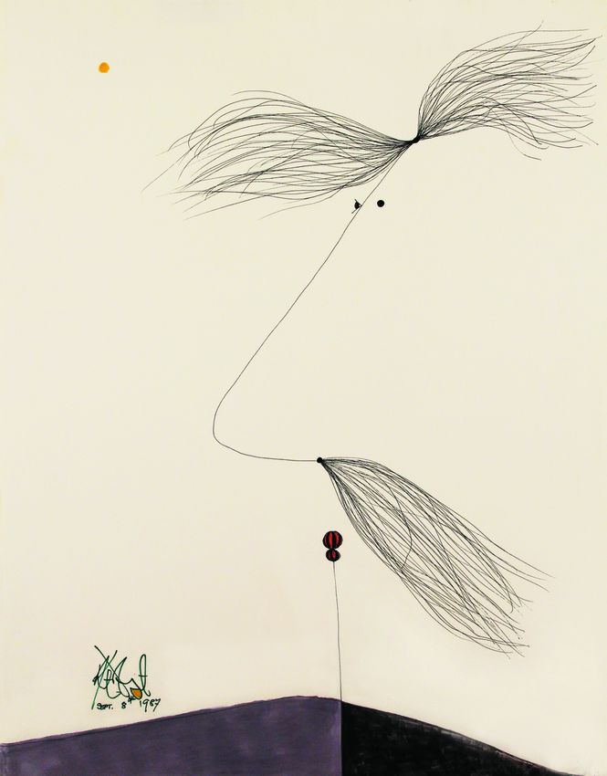 665x850 kurt vonnegut was a really great doodler - Kurt Vonnegut Drawings