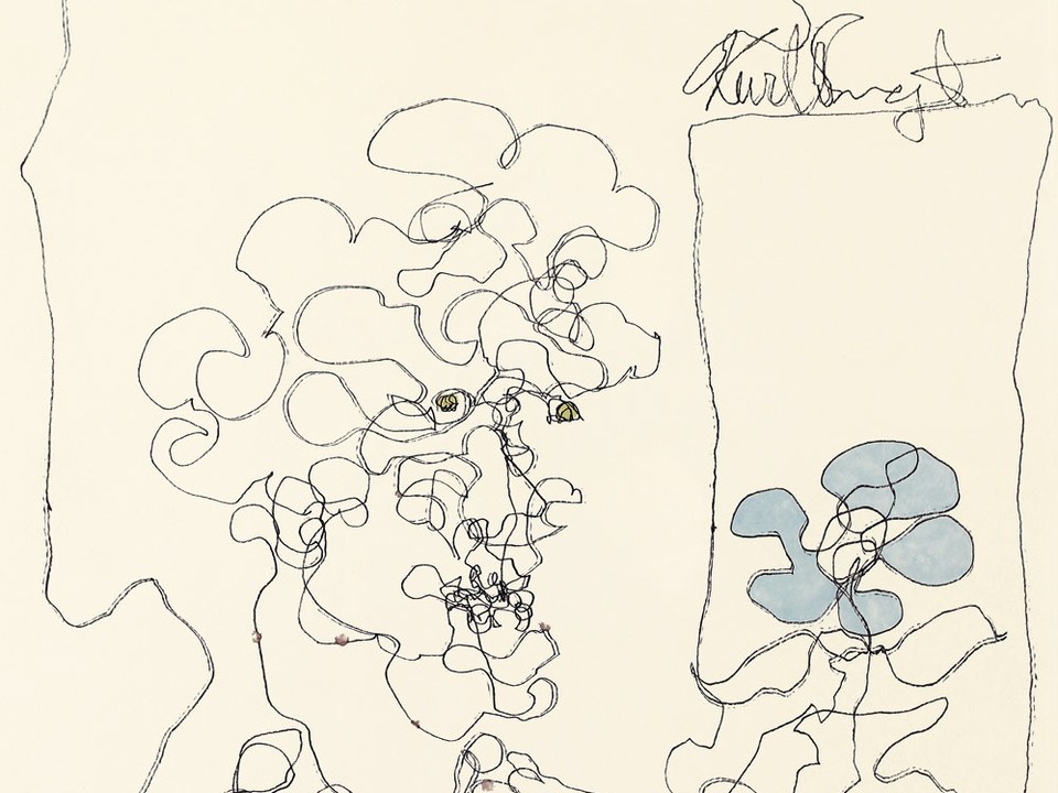 960x720 slide show kurt vonnegut's whimsical drawings the new yorker - Kurt Vonnegut Drawings