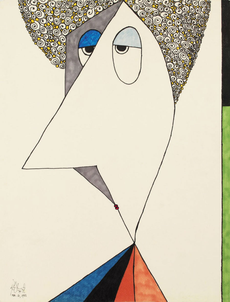 900x1181 the wonderfully whimsical doodles of kurt vonnegut - Kurt Vonnegut Drawings