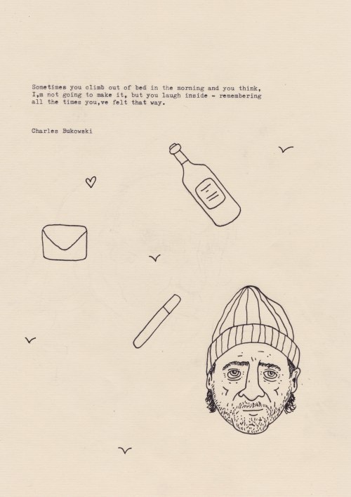 500x707 kurt vonnegut drawings tumblr - Kurt Vonnegut Drawings