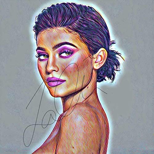 Kylie Jenner Drawing At PaintingValley.com | Explore Collection Of ...