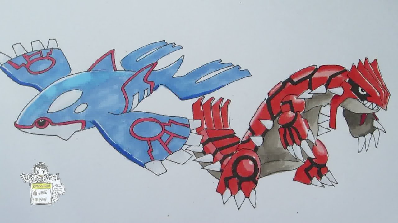 1280x720 how to draw pokemon no kyogre, no groudon - Kyogre Drawing