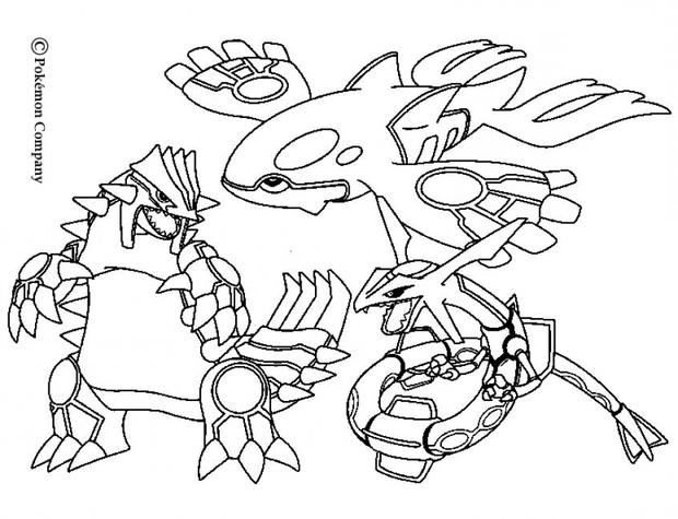 620x475 pokemon coloring pages drawing groudon raykaza and kyogre pokemon - Kyogre Drawing