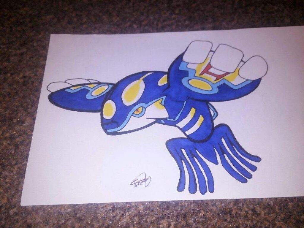 1024x768 Primal Kyogre Drawing Amino - Kyogre Drawing