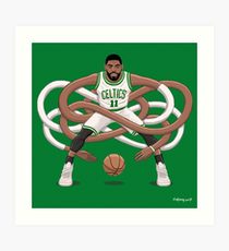 210x230 Kyrie Irving Drawing Art Prints Redbubble - Kyrie Irving Drawing
