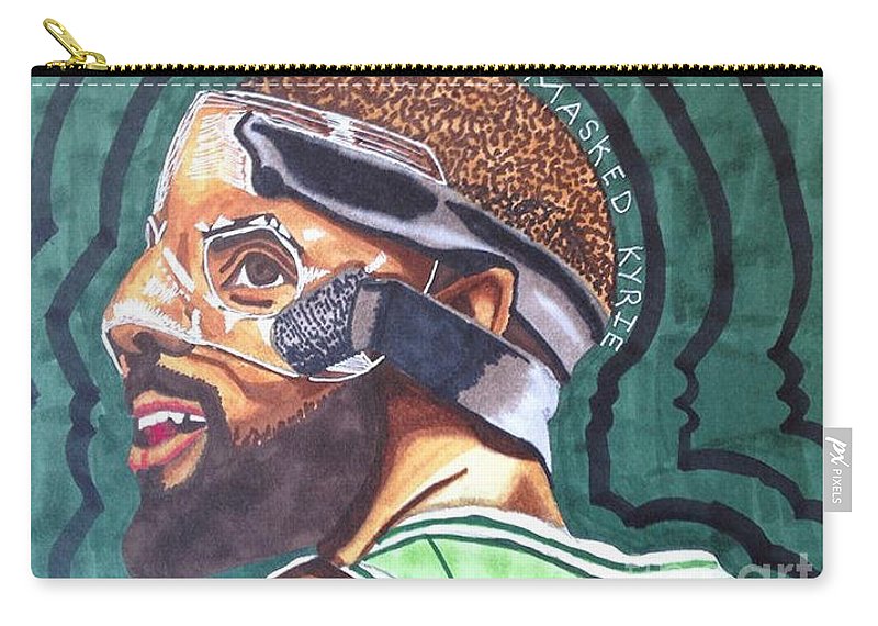 800x570 Kyrie Irving Drawing Carry All Pouch For Sale - Kyrie Irving Drawing