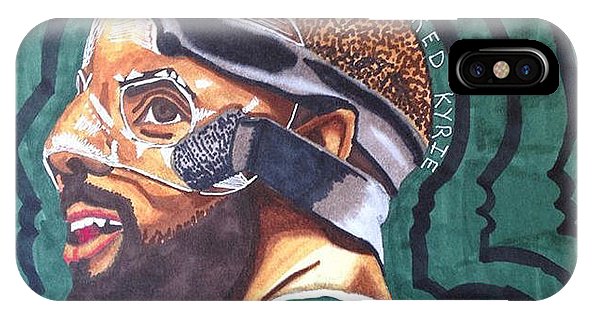 592x316 Kyrie Irving Drawing Iphone X Case For Sale - Kyrie Irving Drawing