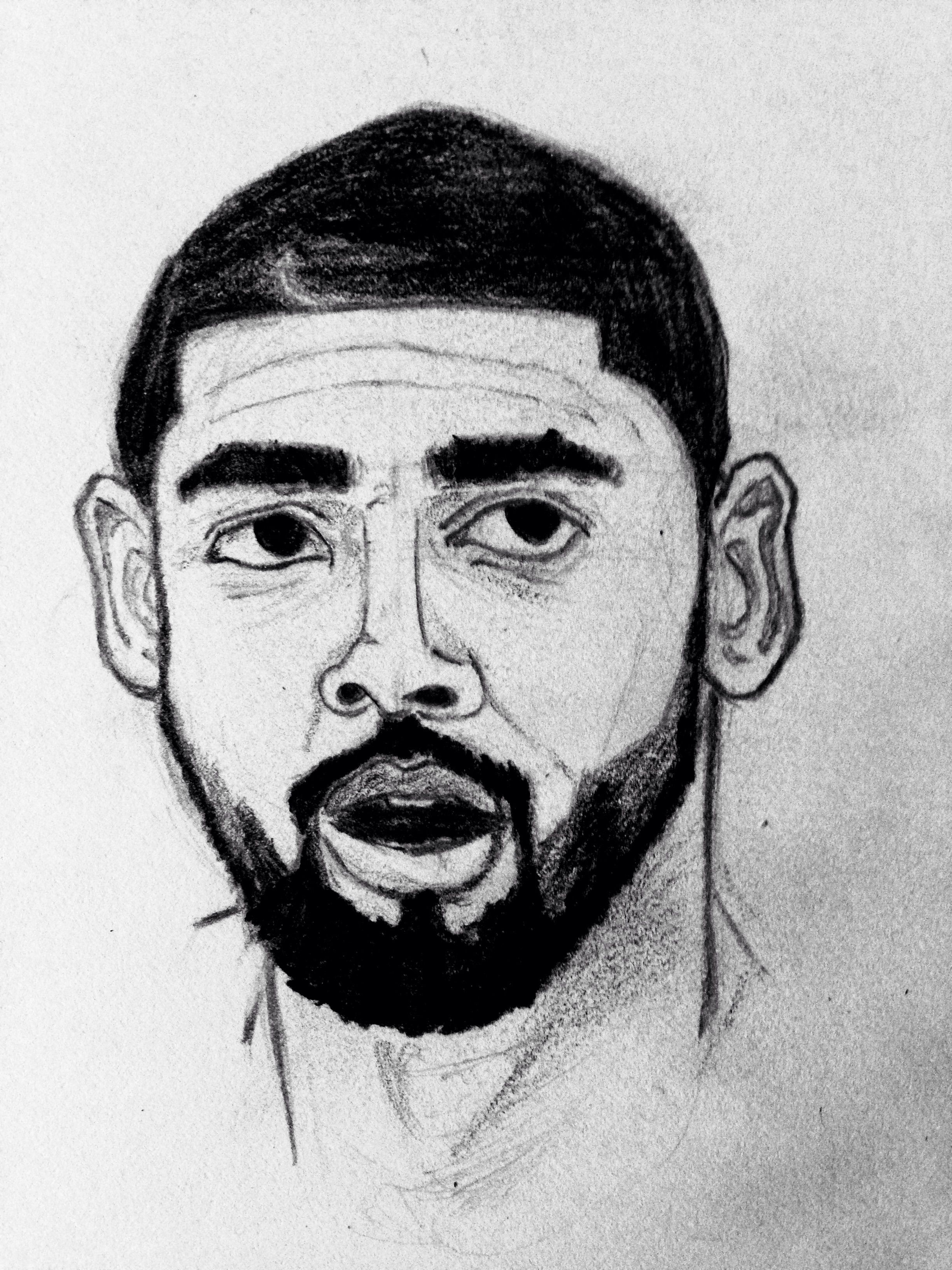 2448x3264 Kyrie Irving Drawing My Drawings Drawings, Sketches, My Drawings - Kyrie Irving Drawing