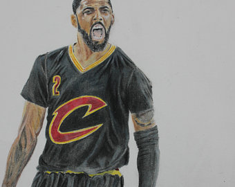 340x270 Kyrie Irving Drawing Etsy - Kyrie Irving Drawing