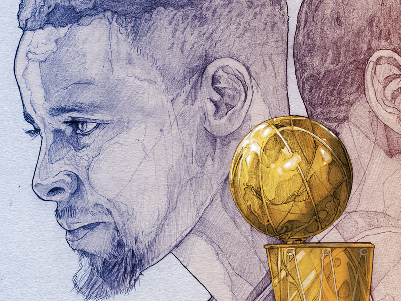 800x600 Nba The Finals - Kyrie Irving Drawing Pencil