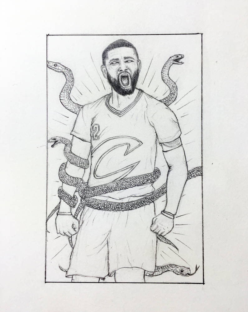 796x1004 Daily Sketch - Kyrie Irving Drawing Pencil