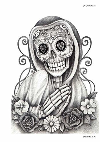 350x500 La Catrina Volume Sugar Skulls Kruhm Verlag - La Catrina Drawing