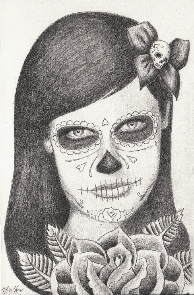 La Catrina Drawing at PaintingValley.com | Explore collection of La ...