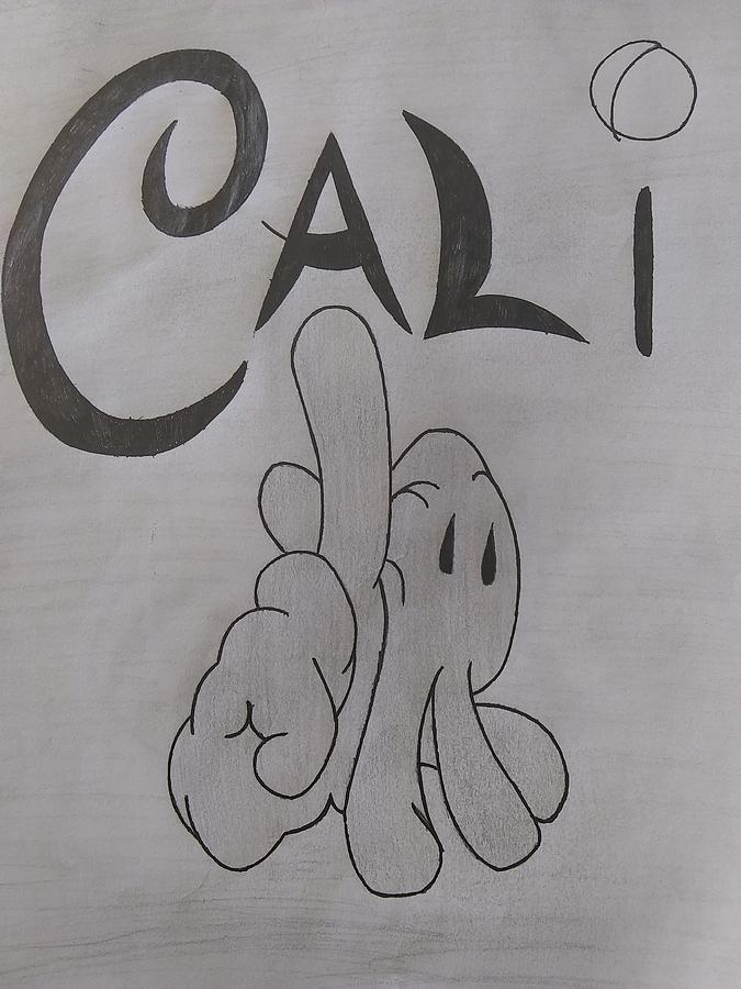 675x900 La Cali Drawing - La Drawings