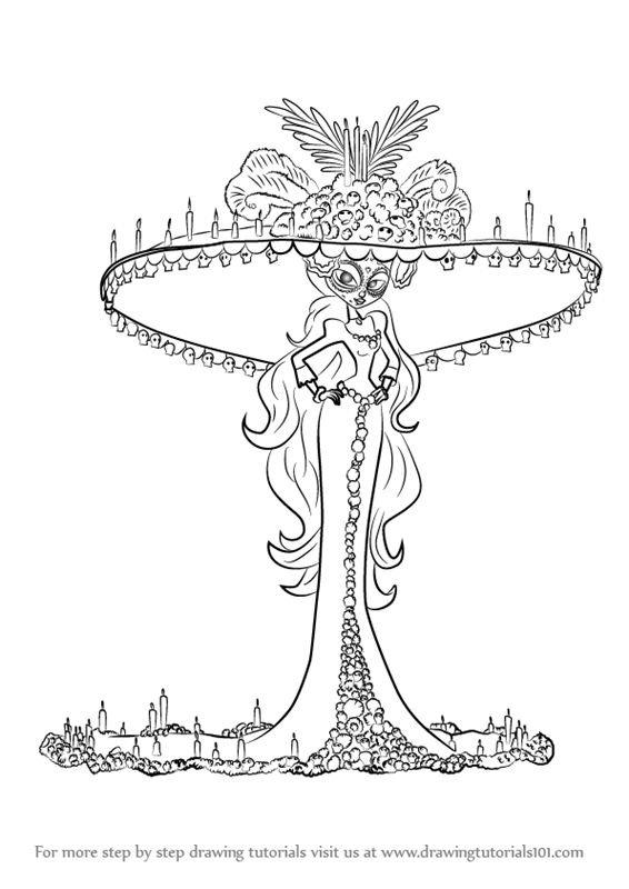 566x800 Learn How To Draw La Muerte From The Book Of Life - La Drawings