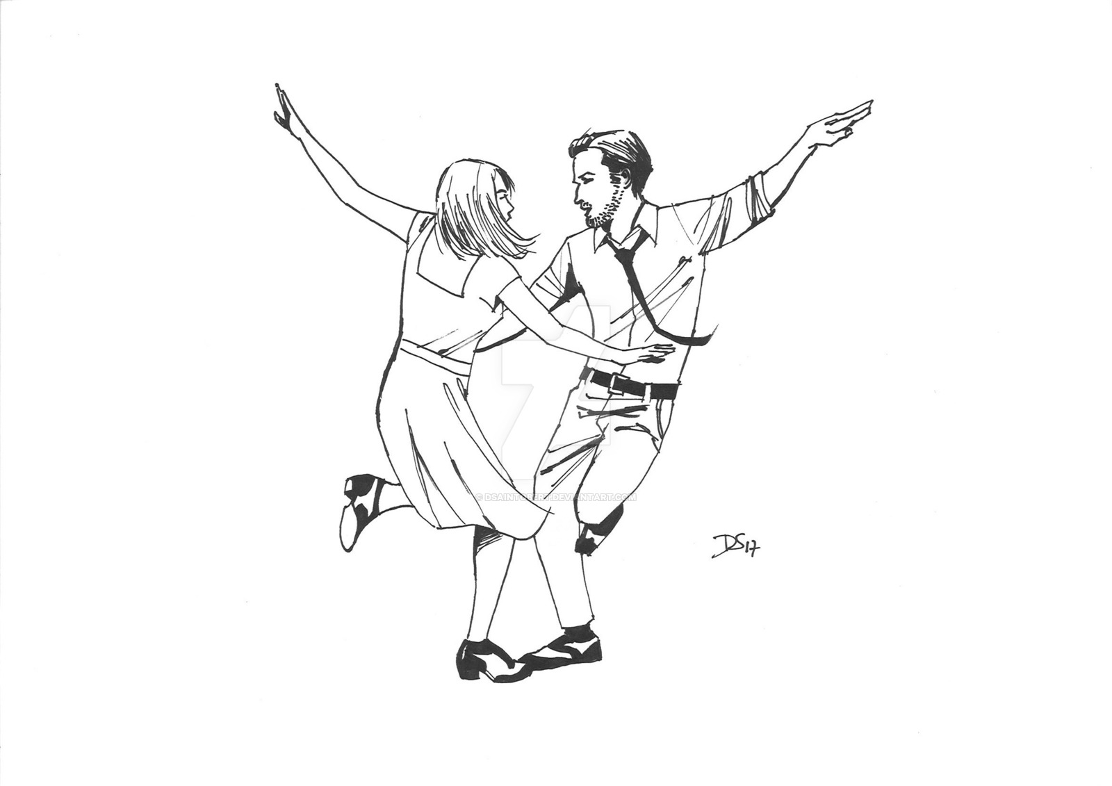 La La Land Drawing