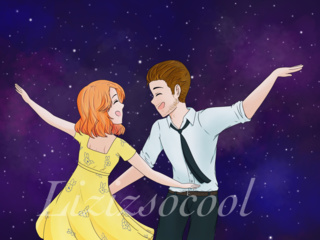 320x240 Lalaland Drawings On Paigeeworld Pictures Of Lalaland - La La Land Drawing