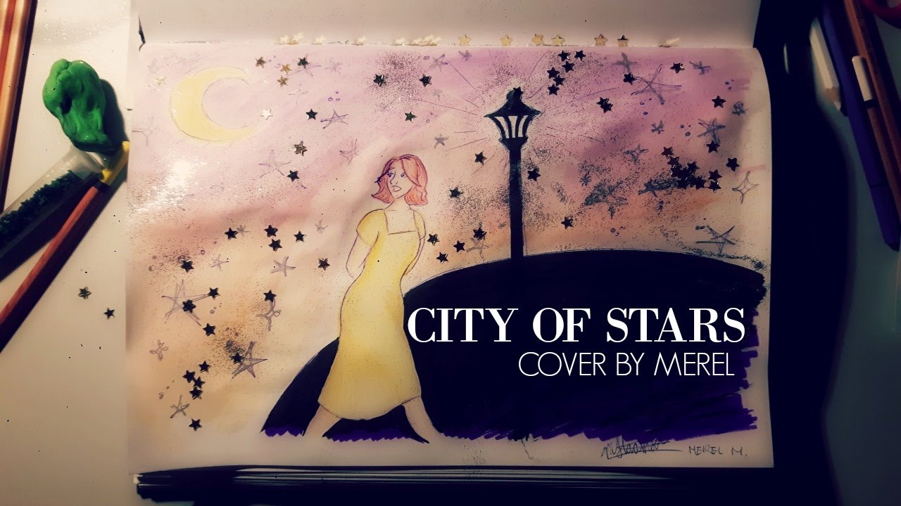 1280x720 City Of Stars - La La Land Drawing