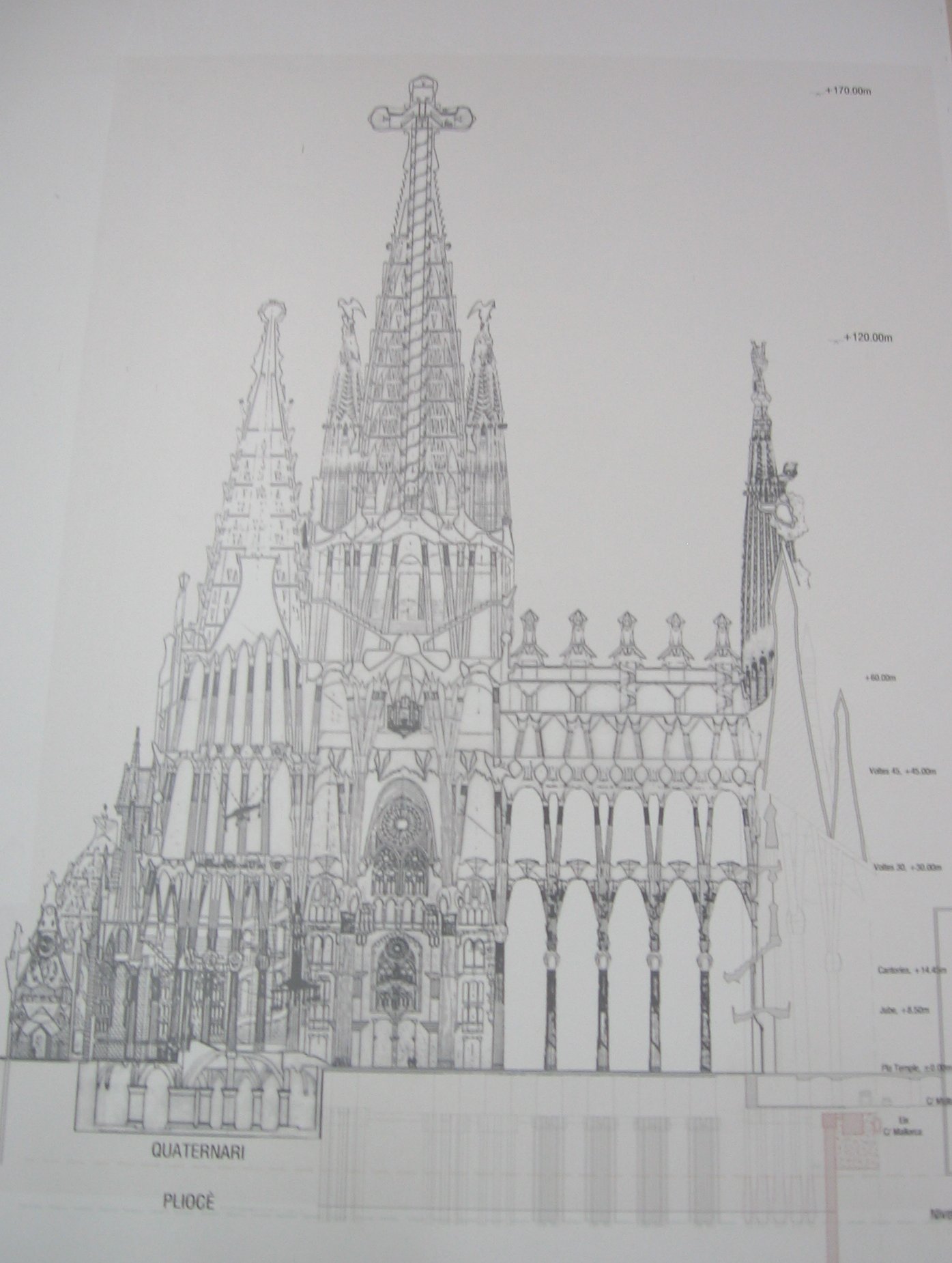 La Sagrada Familia Drawing at PaintingValley.com | Explore collection ...