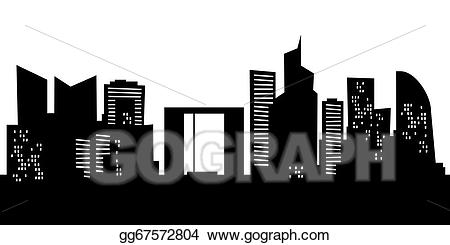 450x245 La Skyline Drawing - La Skyline Drawing