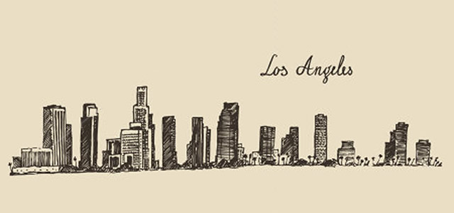 640x300 architectural sketch crawl challenge along ciclavia route - La Skyline Drawing