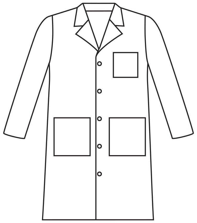 Lab Coat Drawing at Explore collection of Lab Coat