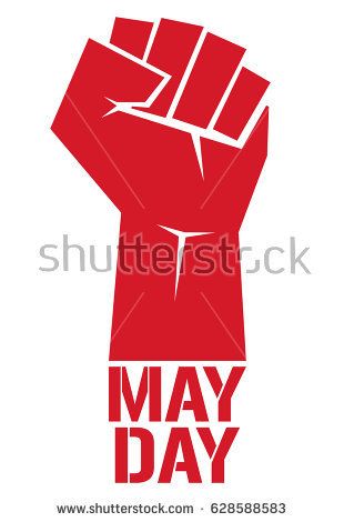 310x470 Labor Day Background May Poster Or Banner Design Maksim M - Labor Day Drawings