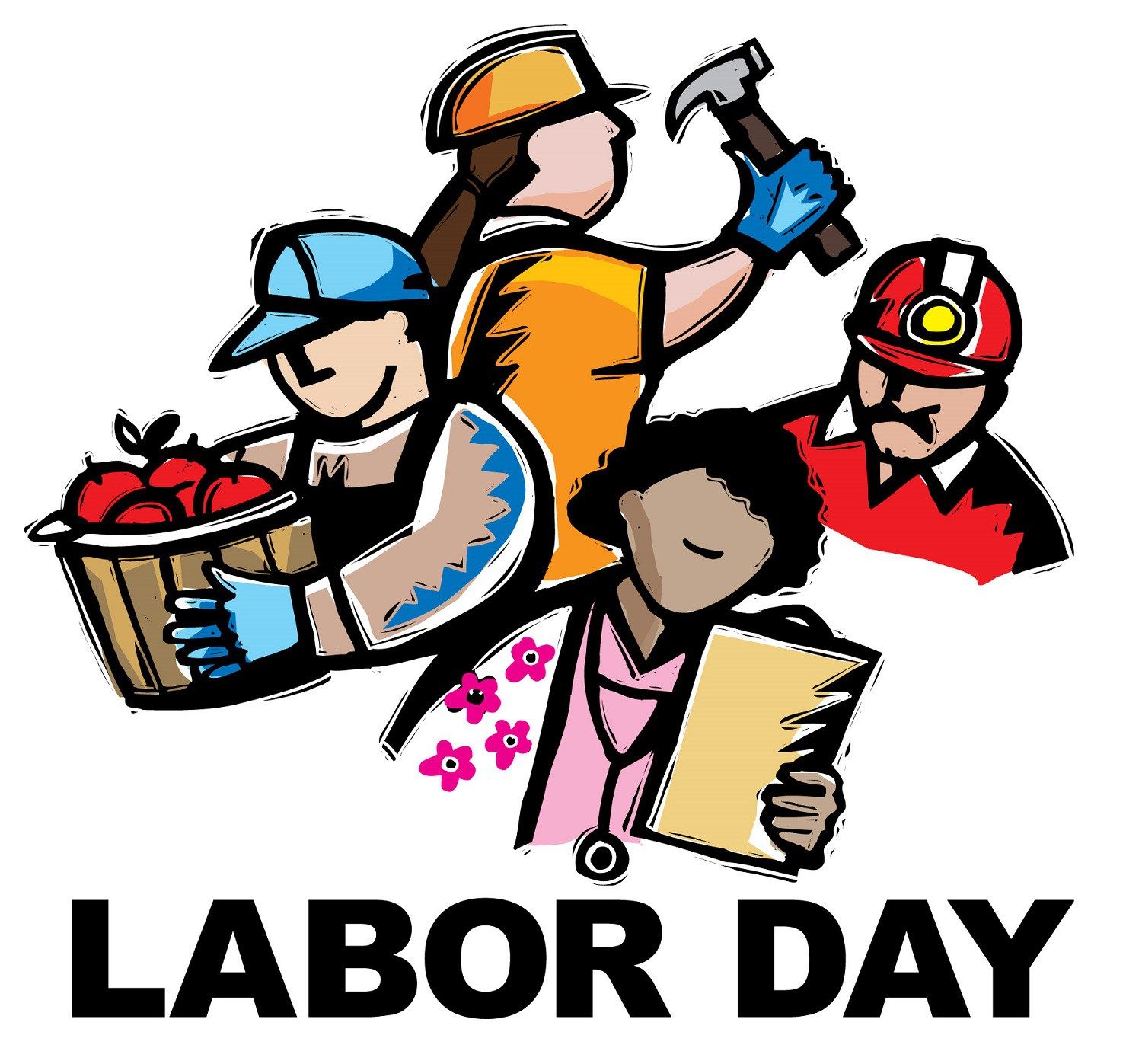 1500x1397 Labourday - Labor Day Drawings