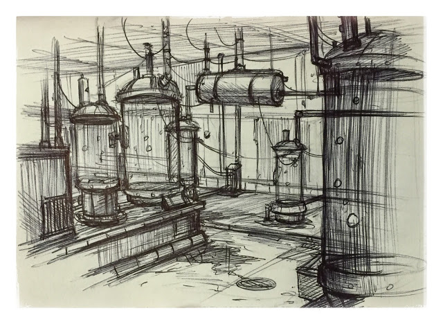 640x468 Mike's Art Blog - Laboratory Drawing