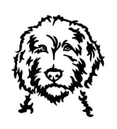 236x260 Related Image Silhouette Labradoodle, Goldendoodle, Poodle Drawing - Labradoodle Drawing