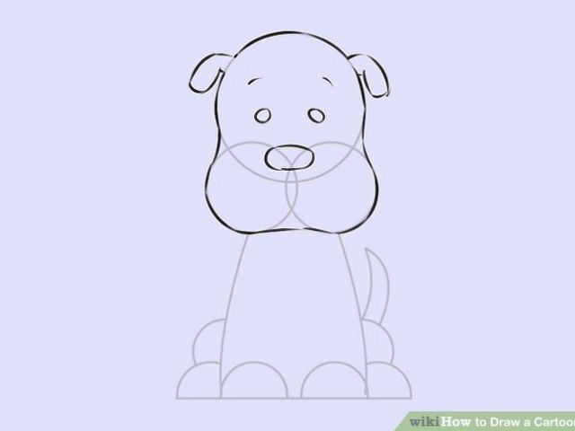 640x480 drawing a cartoon labrador easy ways to draw a cartoon dog - Labrador Cartoon Drawing