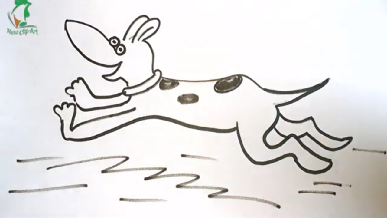 1280x720 How To Draw A Chihuahua Draw Cartoon Dog Draw A Puppy - Labrador Cartoon Drawing