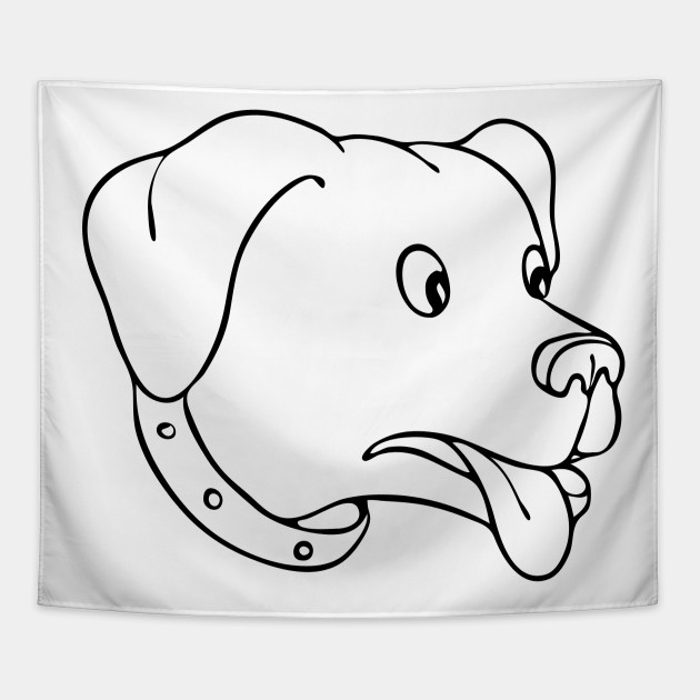 630x630 Labrador Retriever Surprised Drawing - Labrador Retriever Drawing